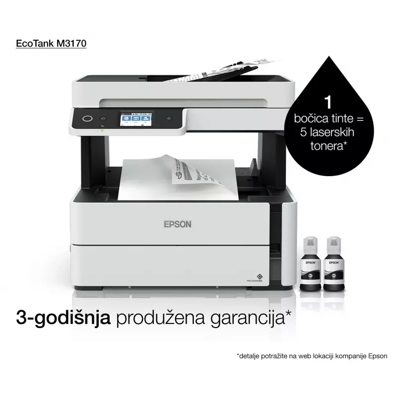 Daugiafunkcinis spausdintuvas Epson EcoTank ET-M3170 rašalinis nespalvotas