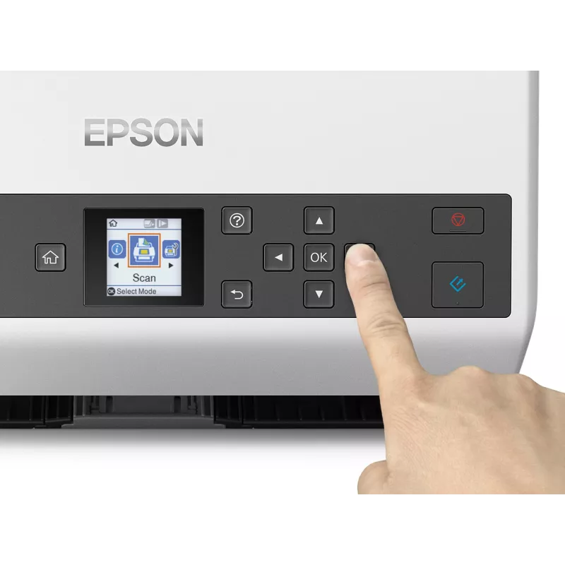 Epson WorkForce DS-870 lakštinis skaitytuvas 600 x 600 DPI A4 pilkas, baltas