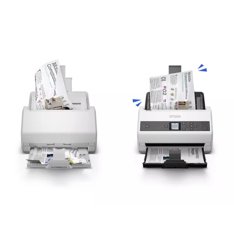 Epson WorkForce DS-870 lakštinis skaitytuvas 600 x 600 DPI A4 pilkas, baltas