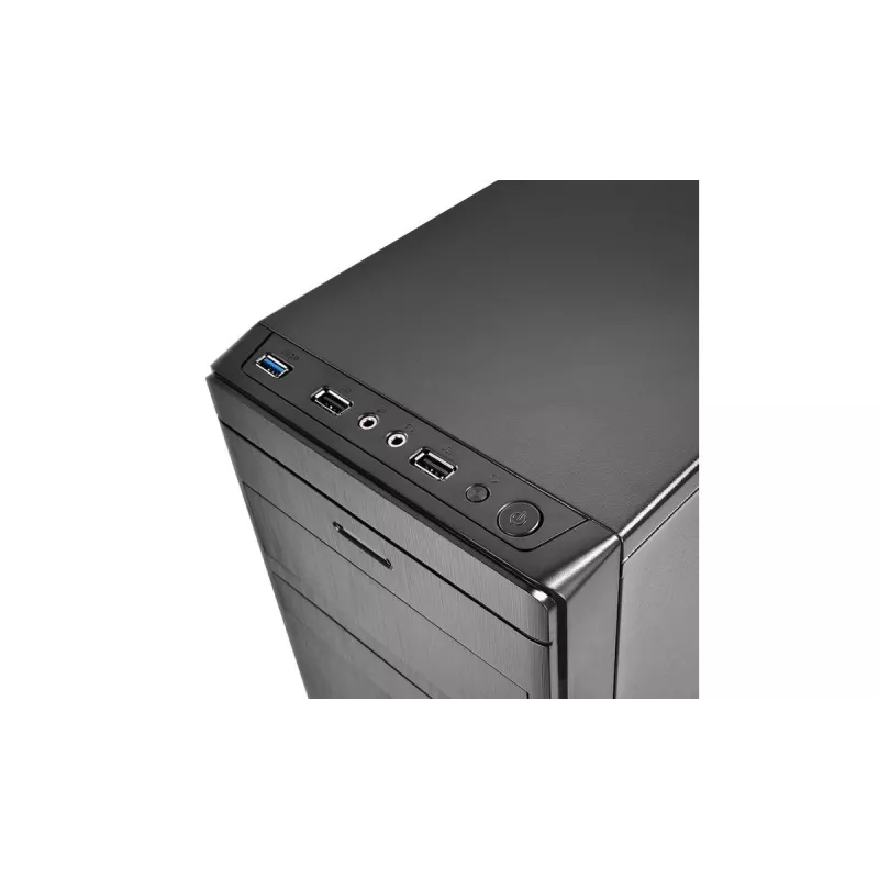 Korpusas DeepCool Wave V2 Mini Tower Juodas — microATX/Mini-ITX, 350×175×390 mm, GPU iki 34 cm, aušintuvo aukštis 14 cm