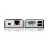 ATEN CE100 USB VGA KVM prailgintuvas 100 m, siųstuvas ir imtuvas, Cat5, 1920 x 1200 pikselių, juodas