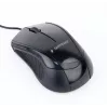 Gembird MUS-3B-02 – Optinė pelė su laidu, 3 mygtukai, ratukas, USB, juoda