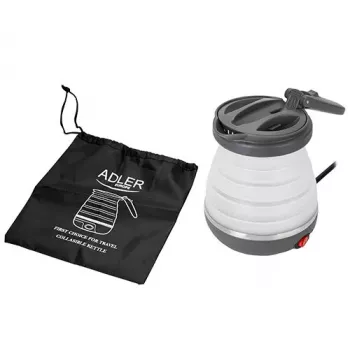 Elektrinis virdulys Adler AD 1279 – 0,6 l, 750 W, sulankstomas silikoninis korpusas