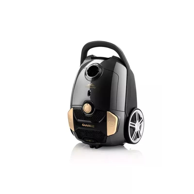 Cikloninis dulkių siurblys ETA Avanto 3 L – 800 W, 3 L dulkių maišas, HEPA filtras, sausas valymas, baldai/kietos grindys/kilimai, juoda/bežė