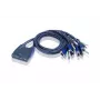 ATEN CS64US KVM jungiklis 4 prievadai su USB ir garsu
