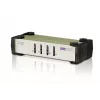 ATEN CS84U 4 prievadų USB-PS/2 VGA KVM jungiklis su KVM kabeliais