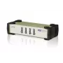 ATEN CS84U 4 prievadų USB-PS/2 VGA KVM jungiklis su KVM kabeliais