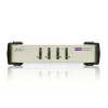 ATEN CS84U 4 prievadų USB-PS/2 VGA KVM jungiklis su KVM kabeliais