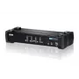 ATEN 4 prievadų USB DVI KVM jungiklis su garsu ir USB 2.0 šakotuvu (įskaitant KVM kabelius)