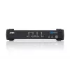 ATEN 4 prievadų USB DVI KVM jungiklis su garsu ir USB 2.0 šakotuvu (įskaitant KVM kabelius)