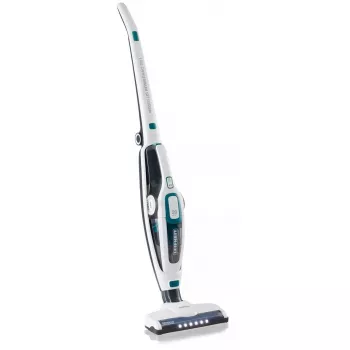Belaidis 2 viename šluotinis dulkių siurblys Leifheit PowerVac 2in1 – 20 V, 40 min veikimo, cikloninis, nuimamas rankinis, plaunamas filtras
