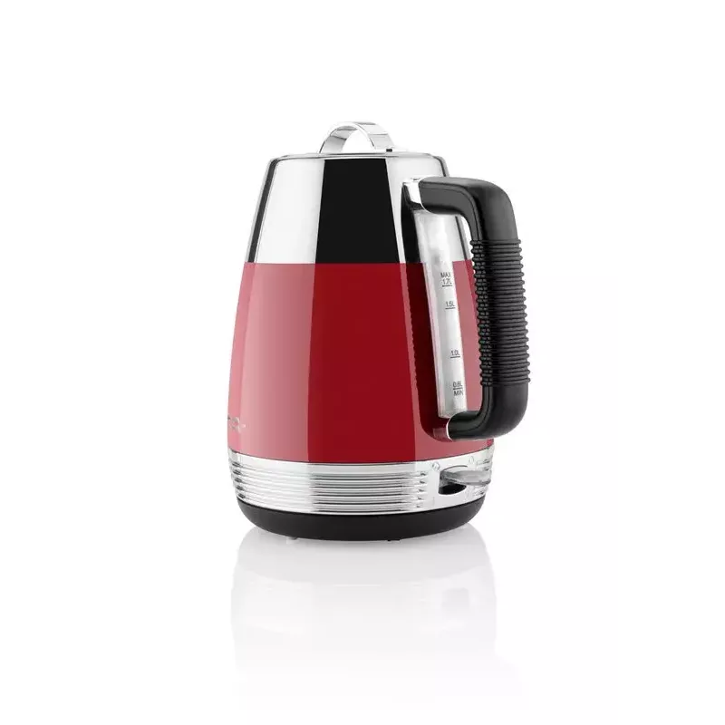 Elektrinis virdulys ETA 9186 90030 1.7 L 2150 W raudonas nerūdijančio plieno korpusas belaidis