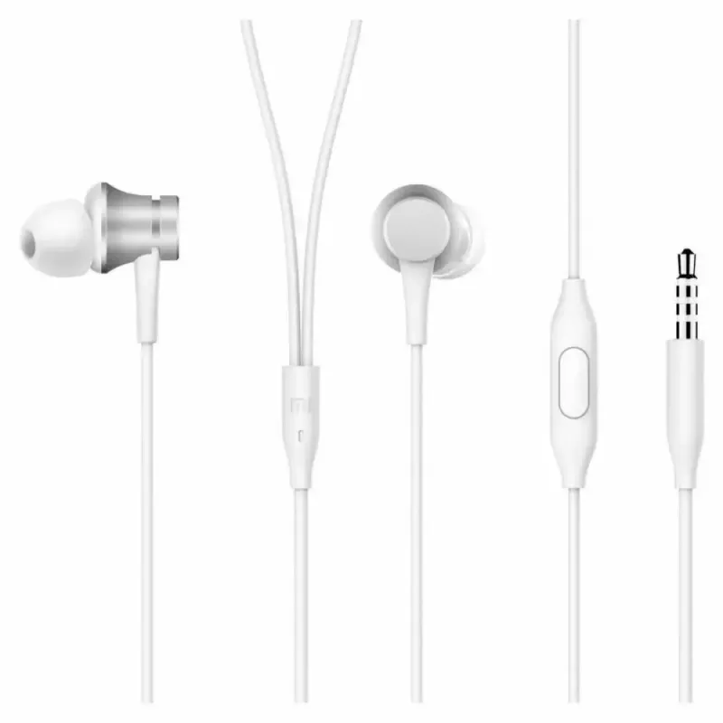 Xiaomi Mi In-Ear ausinės Basic 3,5 mm lizdas sidabrinė, balta
