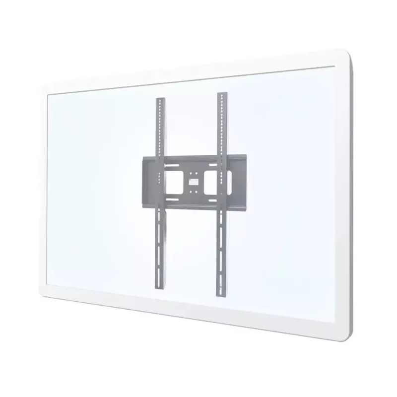 EDBAK TWB3c-B fiksuotas sieninis TV laikiklis vertikaliam pastatymui, 65-86 colių, VESA 100x100–800x400, iki 80 kg, juodas