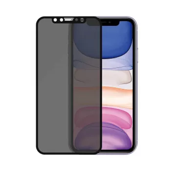 PanzerGlass ® Privatumo apsauginis stiklas iPhone 11 | XR | nuo krašto iki krašto