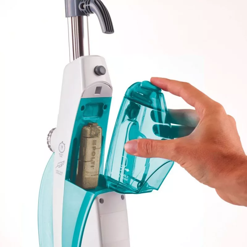 Polti Vaporetto SV450_Double garų šluota 0,3 L 1500 W turkio, balta