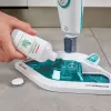 Polti Vaporetto SV450_Double garų šluota 0,3 L 1500 W turkio, balta