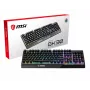 MSI Vigor GK30 klaviatūra, žaidimų, USB, QWERTY, US International, juoda