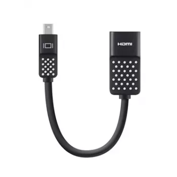 Belkin F2CD079bt Mini DisplayPort į HDMI adapteris, 4K, 12,7 cm, juodas
