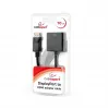 GEMBIRD DisplayPort į HDMI adapterio kabelis - juodas, lizdinėje pakuotėje