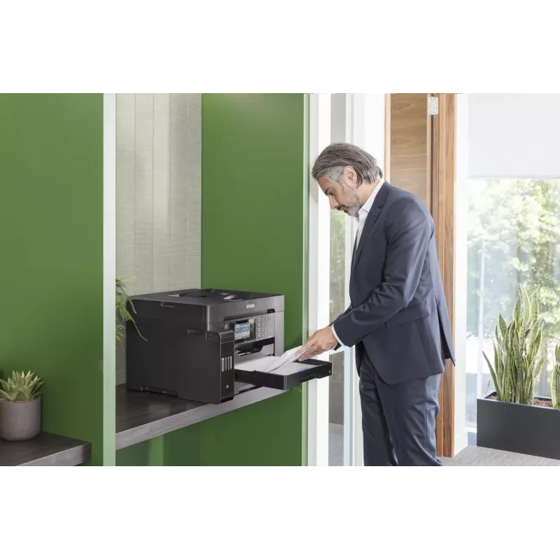 Daugiafunkcis įrenginys Epson EcoTank L15160 rašalinis spalvotas, A3+, 32 ppm, 4800x1200 DPI, Wi‑Fi, Ethernet