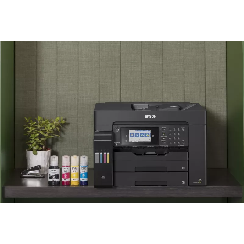 Daugiafunkcis spausdintuvas Epson EcoTank L15150 – spalvotas rašalinis, A3+ (4800x2400 DPI), Wi‑Fi, Ethernet