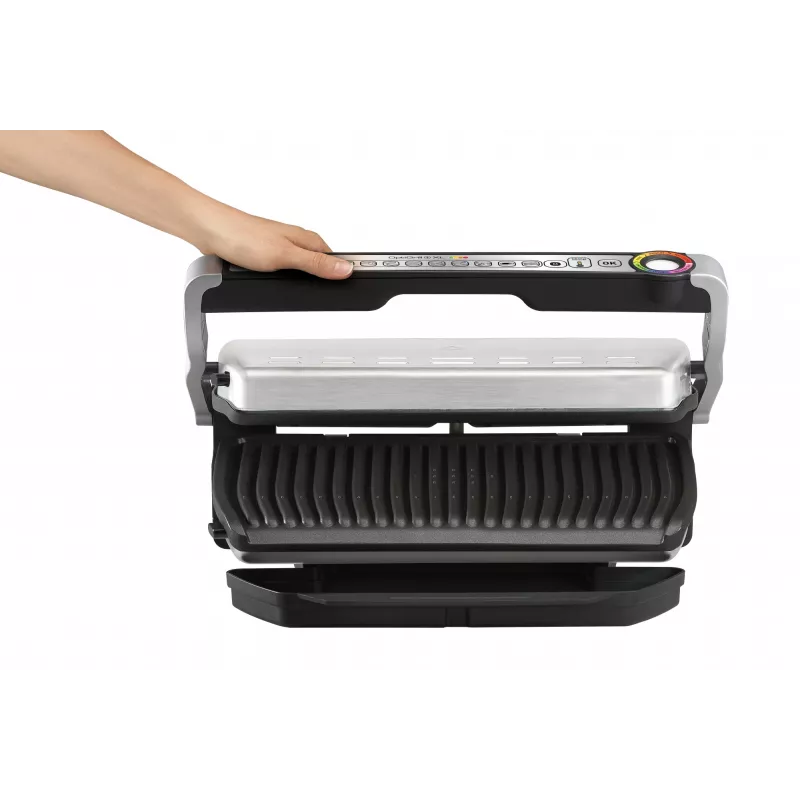 Kontaktinė keptuvė Tefal GC724D stalo grotelės, metalinė/juoda, 440×340×172 mm, 7 kg