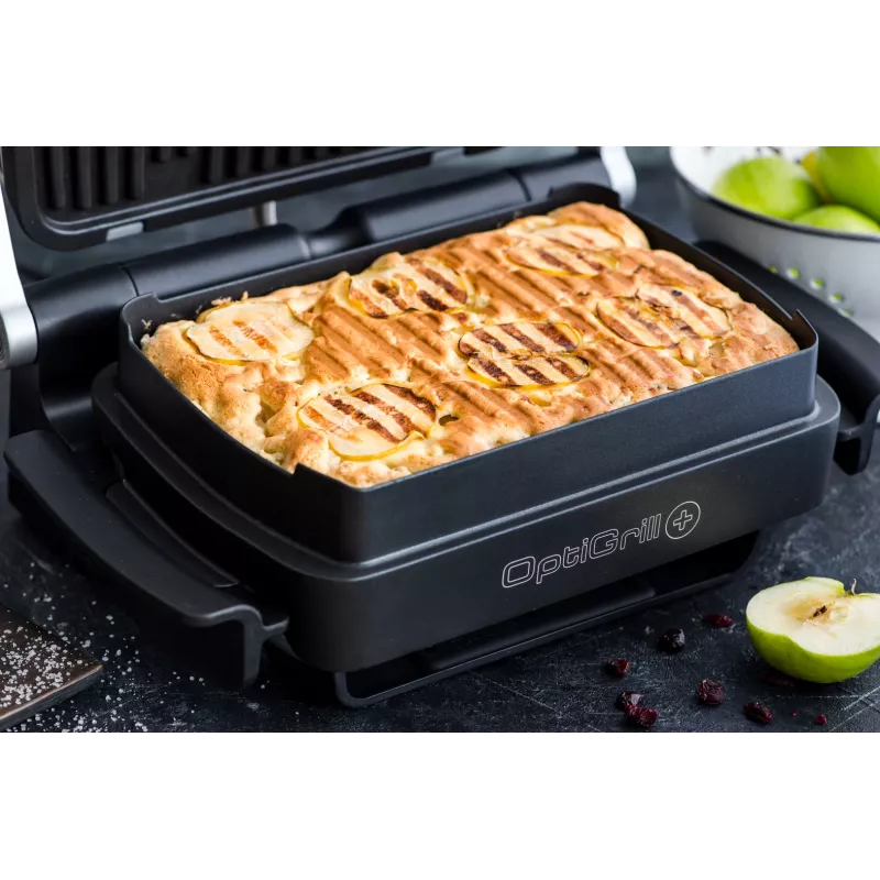 Kontaktinė keptuvė Tefal GC724D stalo grotelės, metalinė/juoda, 440×340×172 mm, 7 kg