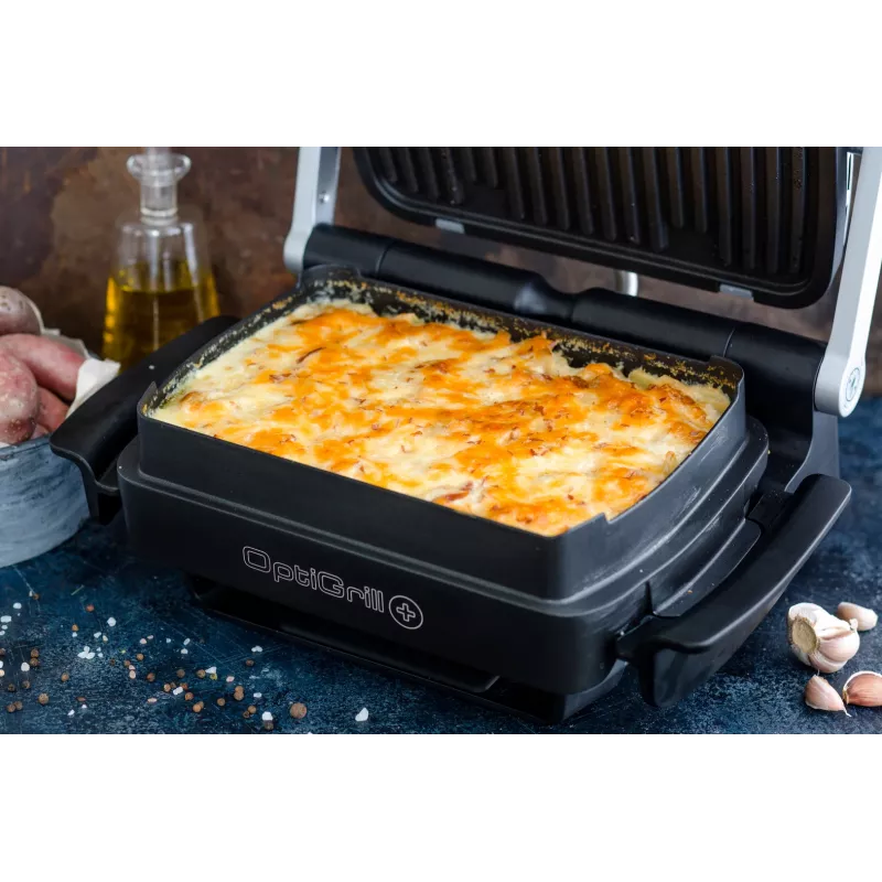 Kontaktinė keptuvė Tefal GC724D stalo grotelės, metalinė/juoda, 440×340×172 mm, 7 kg