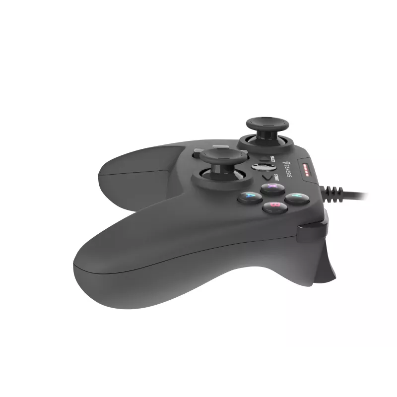 GENESIS P58 juodas USB žaidimų pultas, skirtas PC ir Playstation 3