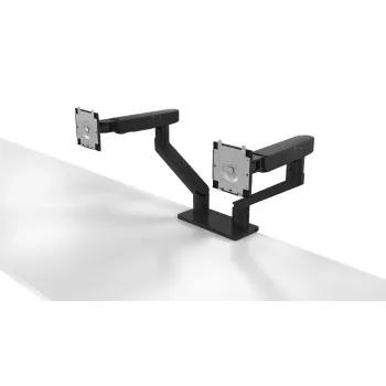 DELL Dvigubas monitoriaus laikiklis – MDA20, 10 kg, 48,3 cm (19 col.), 68,6 cm (27 col.), aukščio reguliavimas, juodas