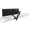 DELL Dvigubas monitoriaus laikiklis – MDA20, 10 kg, 48,3 cm (19 col.), 68,6 cm (27 col.), aukščio reguliavimas, juodas