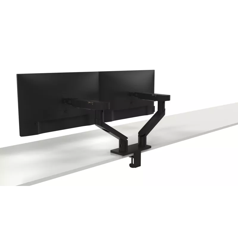 DELL Dvigubas monitoriaus laikiklis – MDA20, 10 kg, 48,3 cm (19 col.), 68,6 cm (27 col.), aukščio reguliavimas, juodas