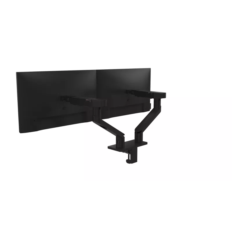 DELL Dvigubas monitoriaus laikiklis – MDA20, 10 kg, 48,3 cm (19 col.), 68,6 cm (27 col.), aukščio reguliavimas, juodas