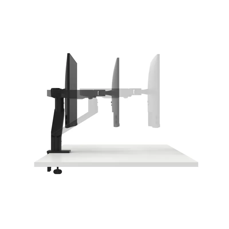 DELL Vieno monitoriaus rankena MSA20, 10 kg, 48,3 cm (19 col.), 96,5 cm (38 col.), aukščio reguliavimas, juoda
