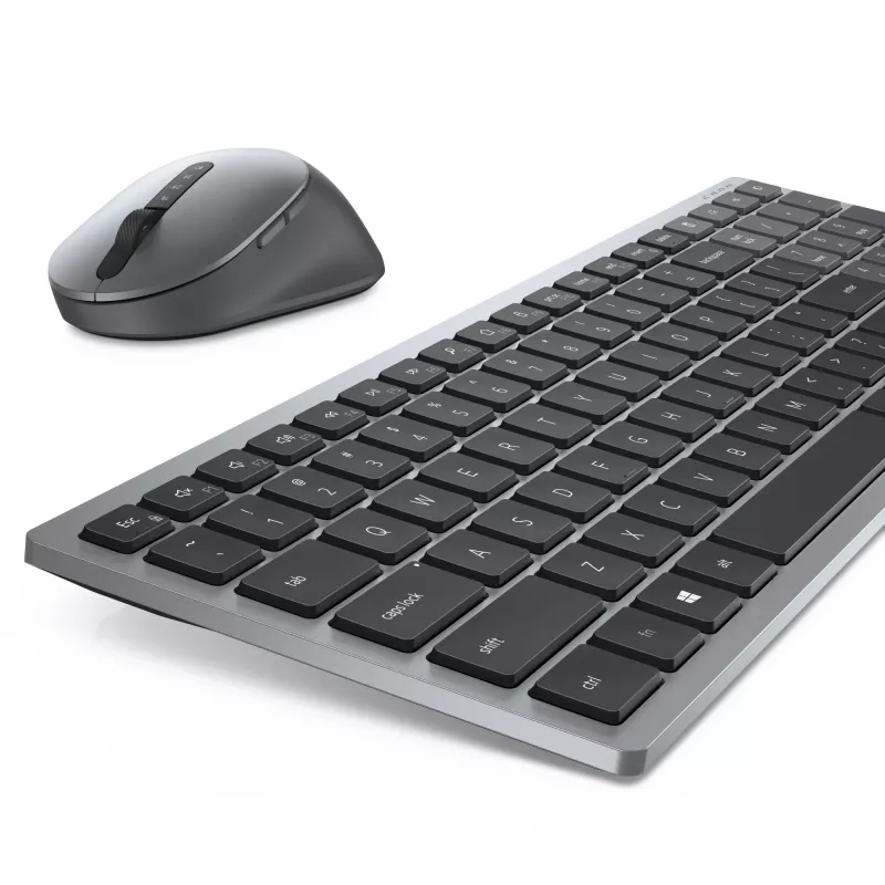 DELL Pro Plus Compact klaviatūra ir pelė - KM7120W - Pan-Nordic (QWERTY)