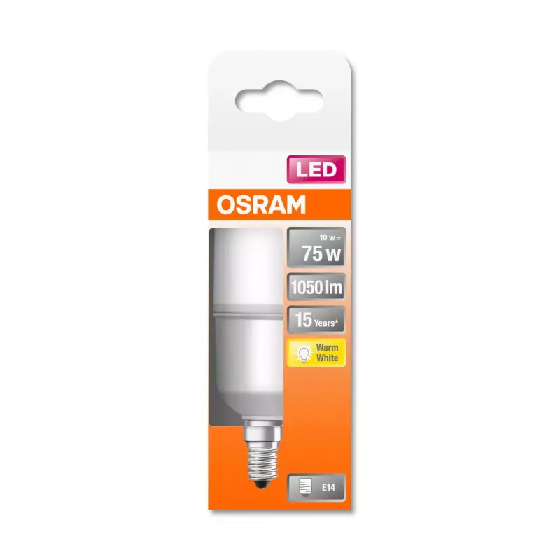 LED lemputė Osram STAR 10 W E14 šilta balta 2700 K 1050 lm