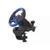 GENESIS Seaborg 350 Juodas, Mėlynas USB Vairas su Pedalais, Nintendo Switch, PC, PlayStation 4, PlayStation 3, Xbox 360, Xbox One, Xbox Series S, Xbox Series X