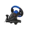 GENESIS Seaborg 350 Juodas, Mėlynas USB Vairas su Pedalais, Nintendo Switch, PC, PlayStation 4, PlayStation 3, Xbox 360, Xbox One, Xbox Series S, Xbox Series X
