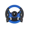 GENESIS Seaborg 350 Juodas, Mėlynas USB Vairas su Pedalais, Nintendo Switch, PC, PlayStation 4, PlayStation 3, Xbox 360, Xbox One, Xbox Series S, Xbox Series X