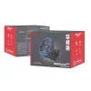 GENESIS Seaborg 350 Juodas, Mėlynas USB Vairas su Pedalais, Nintendo Switch, PC, PlayStation 4, PlayStation 3, Xbox 360, Xbox One, Xbox Series S, Xbox Series X