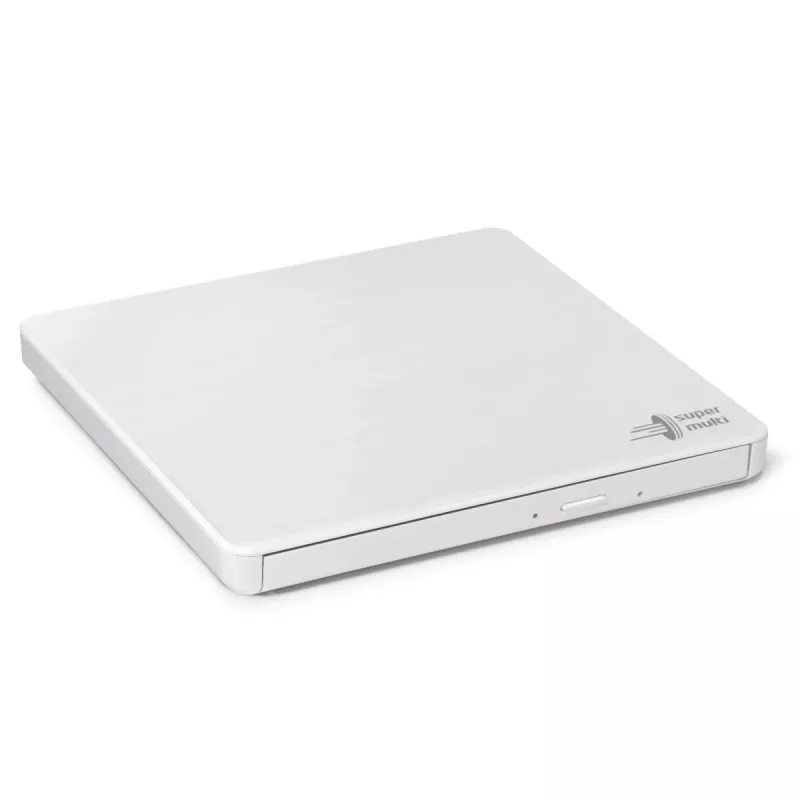 HITACHI-LG DATA STORAGE Slim nešiojamas DVD-rašytuvas GP60NW60 USB 2.0 baltas
