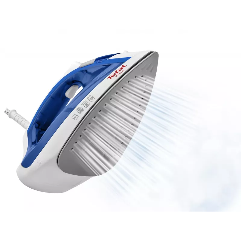 Lyginimo lygintuvas Tefal Virtuo FV1711 – 1800 W, Durilium padas, 0,2 L talpa, vertikalus garas, violetinis/baltas