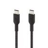 BELKIN USB-C į USB-C pintas laidas 1 m juodas