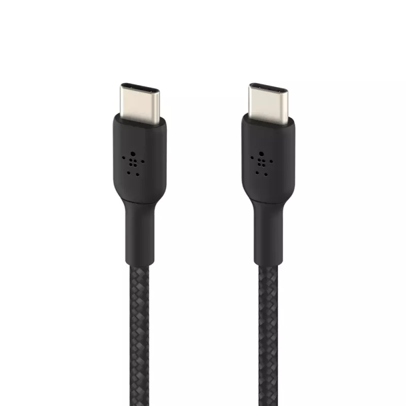 BELKIN USB-C į USB-C pintas laidas 1 m juodas