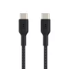 BELKIN USB-C į USB-C pintas laidas 1 m juodas