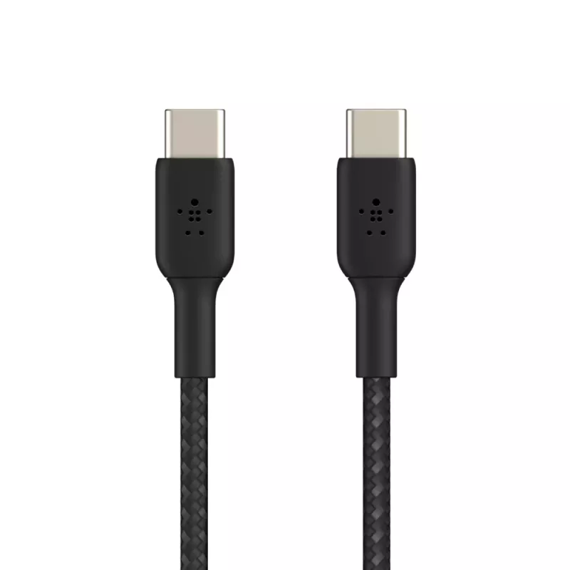 BELKIN USB-C į USB-C pintas laidas 1 m juodas