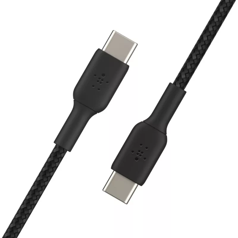 BELKIN USB-C į USB-C pintas laidas 1 m juodas