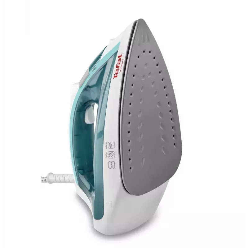 Lyginimo lygintuvas Tefal Virtuo FV1710 — 1800 W, 80 g/min garo stiprinimas, vertikalus garas, žalia/balta