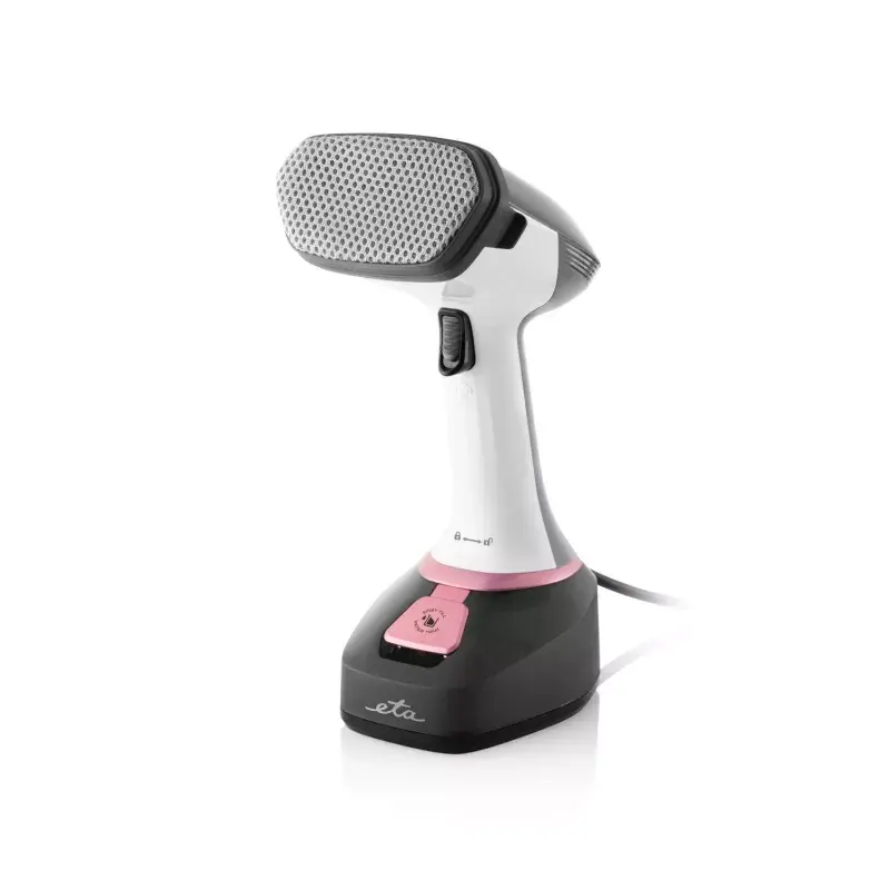 Rankinis garinis drabužių garintuvas ETA ETA227090000 — 1400 W, 0,38 l talpa, kompaktiškas 155×110×265 mm